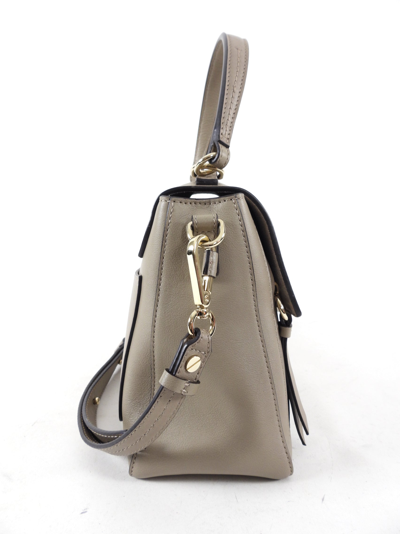Chloe Faye Double Carry Bag in Smooth Calfskin