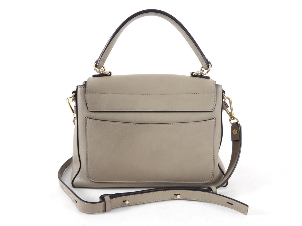 Chloe Faye Double Carry Bag in Smooth Calfskin