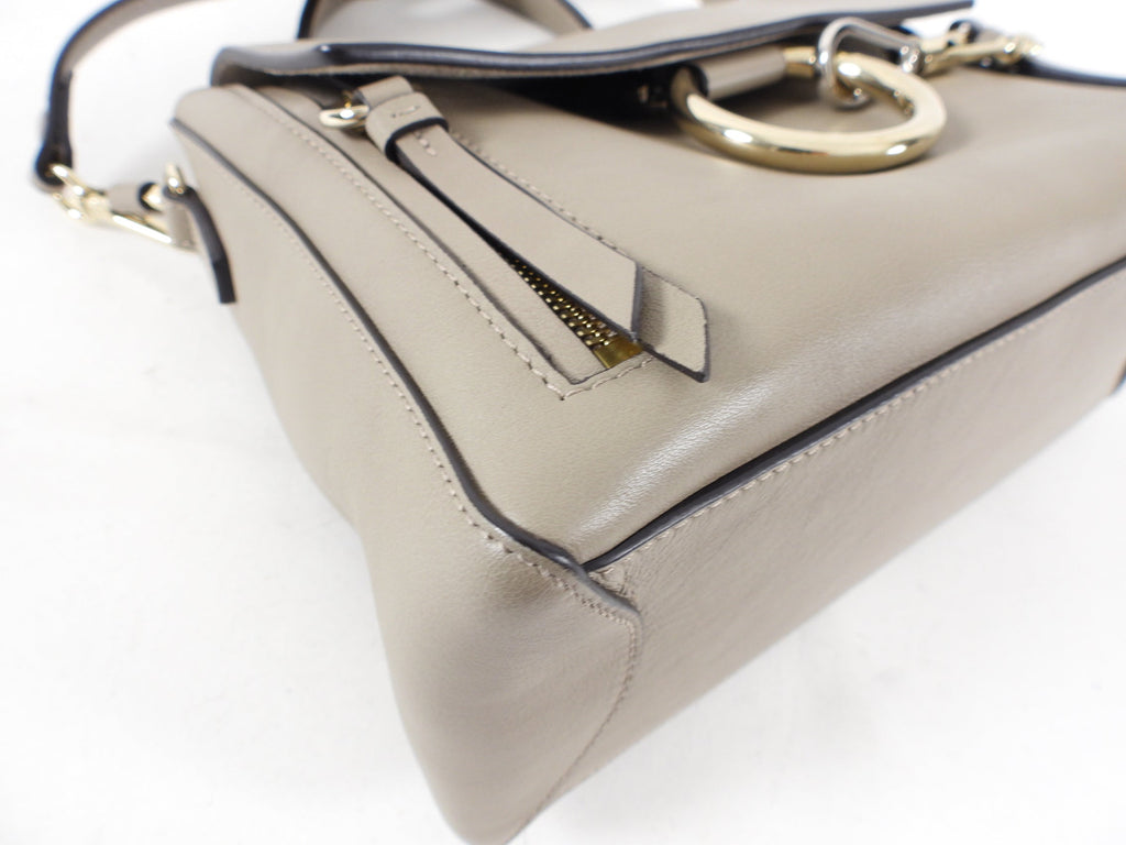 Chloe Faye Double Carry Bag in Smooth Calfskin