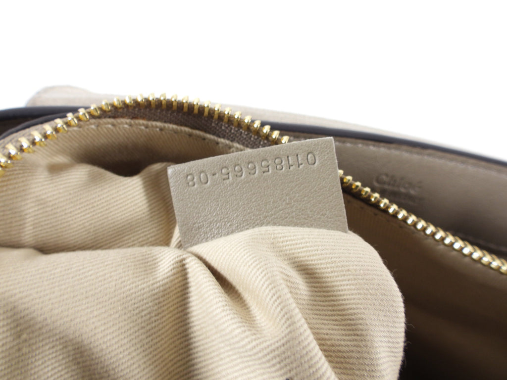Chloe Faye Double Carry Bag in Smooth Calfskin