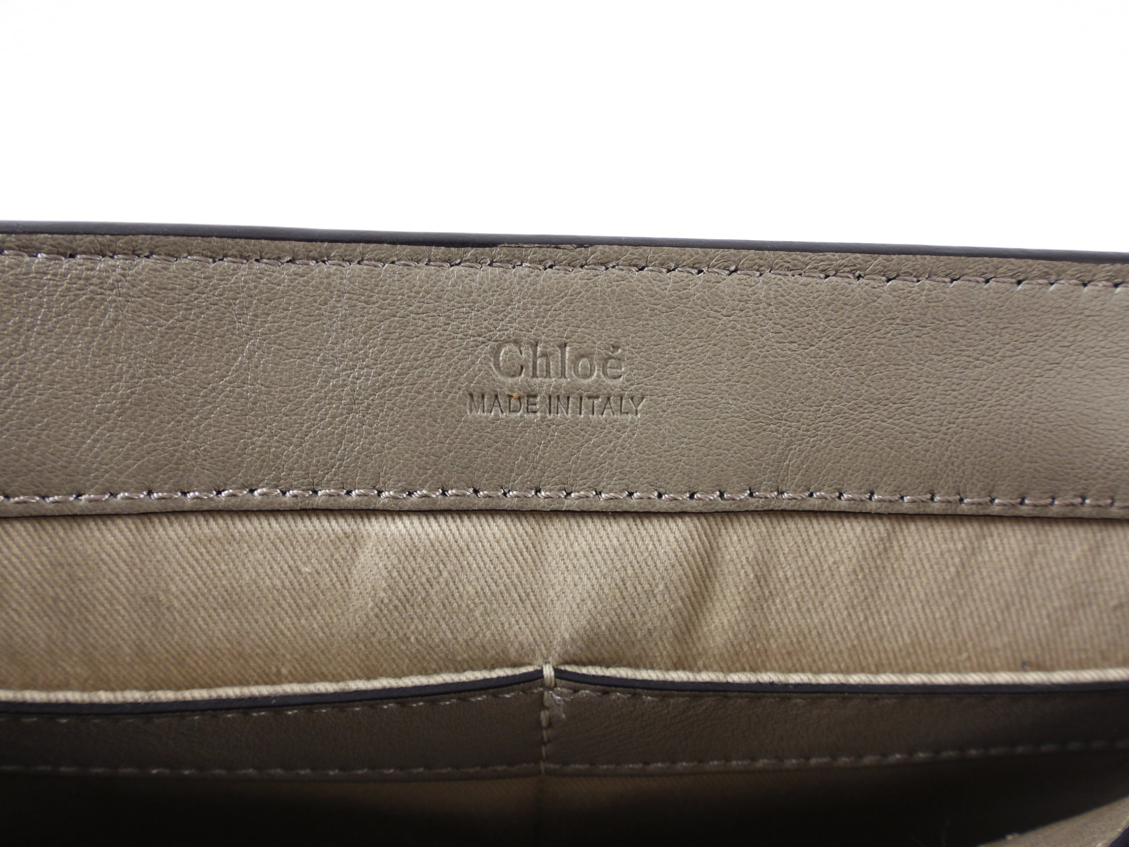 Chloe Faye Double Carry Bag in Smooth Calfskin