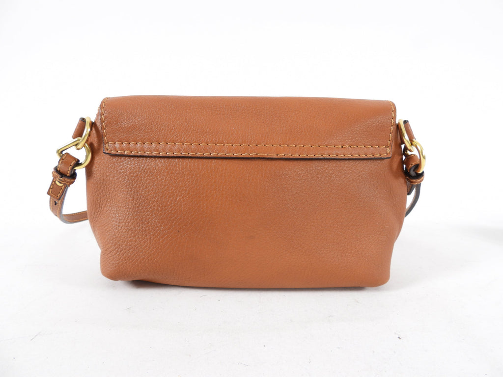 Chloe Tan Mini Marcie Crossbody Bag