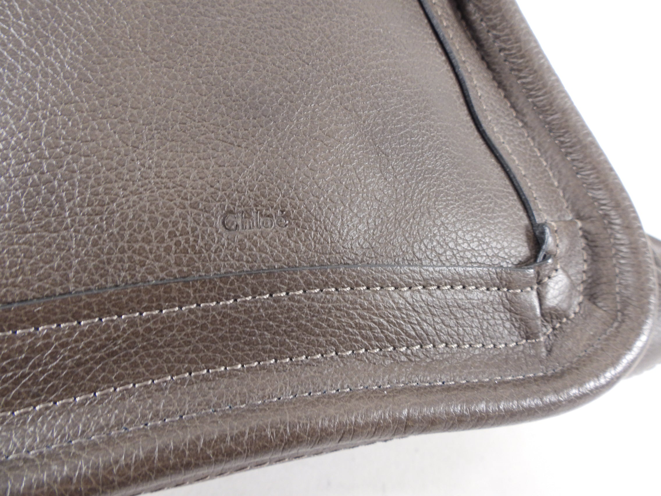 Chloe Paraty Small Taupe Rock Two-Way Bag