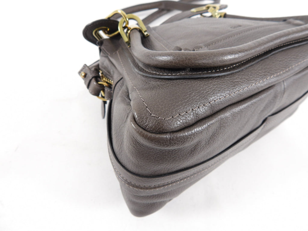 Chloe Paraty Small Taupe Rock Two-Way Bag