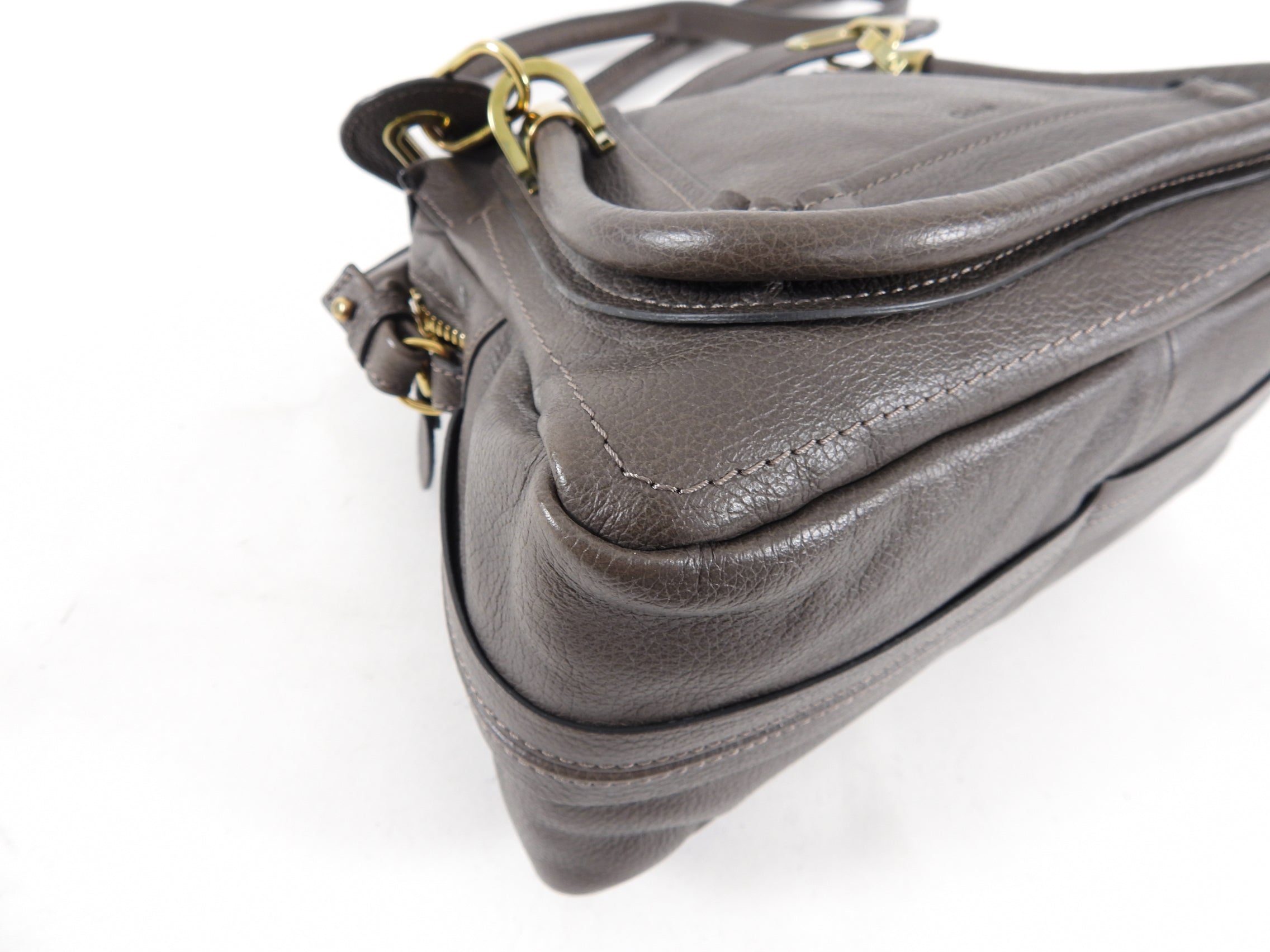 Chloe Paraty Small Taupe Rock Two-Way Bag