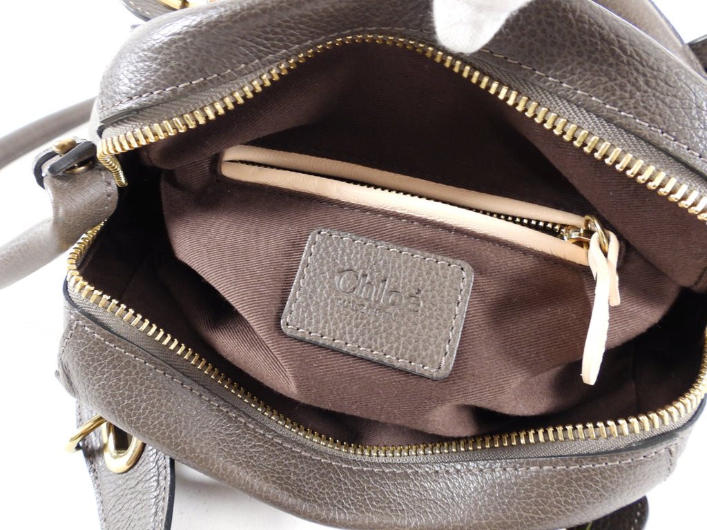 Chloe Paraty Small Taupe Rock Two-Way Bag