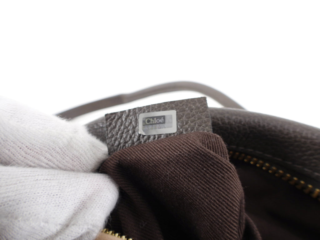 Chloe Paraty Small Taupe Rock Two-Way Bag
