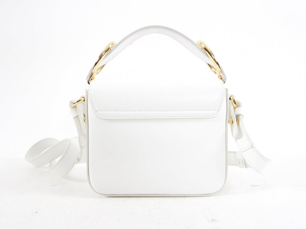 Chloe Mini C de Chloe White Crossbody Bag