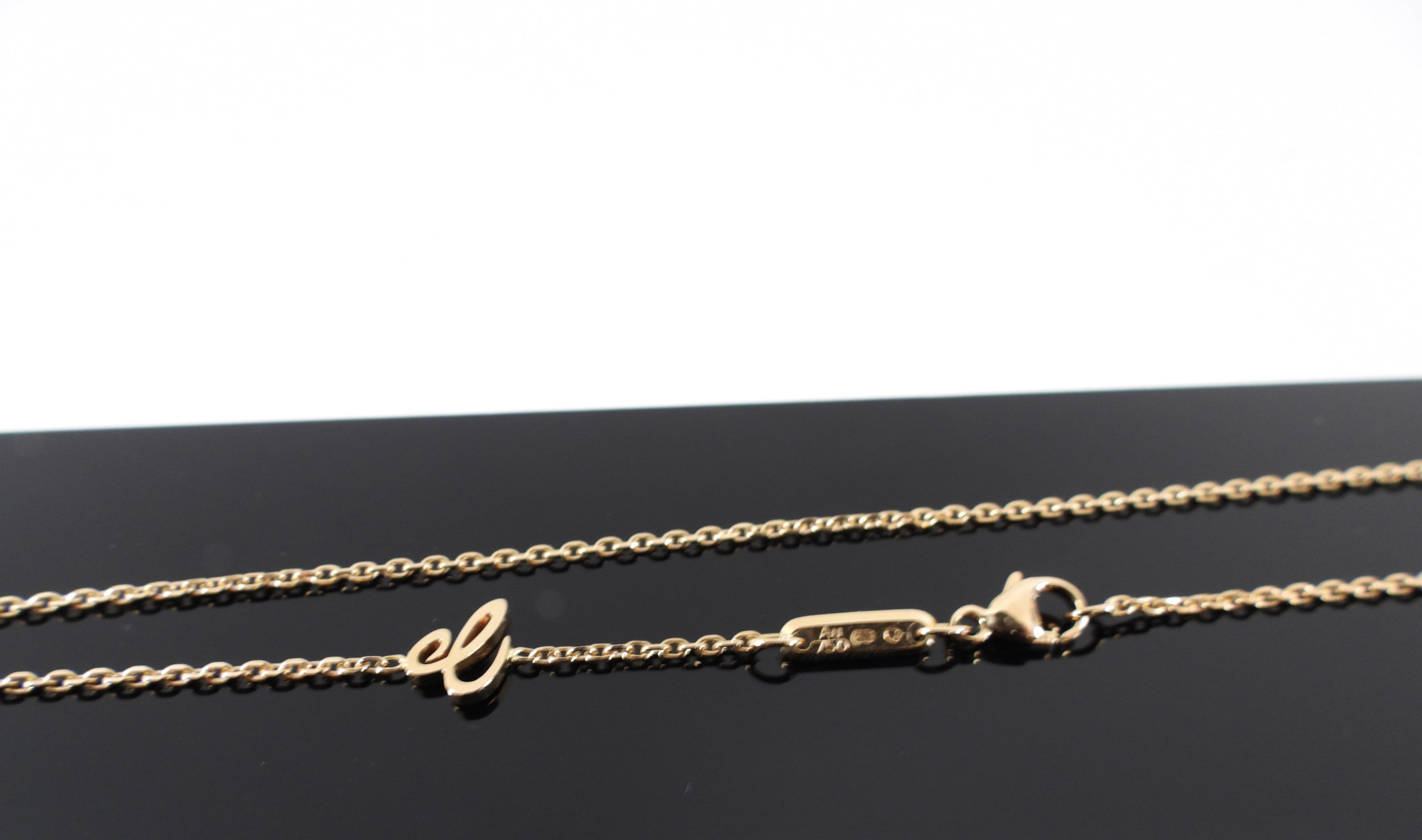 Chopard 18K Rose Gold Diamond Happy Diamond Evil Eye Pendant Necklace