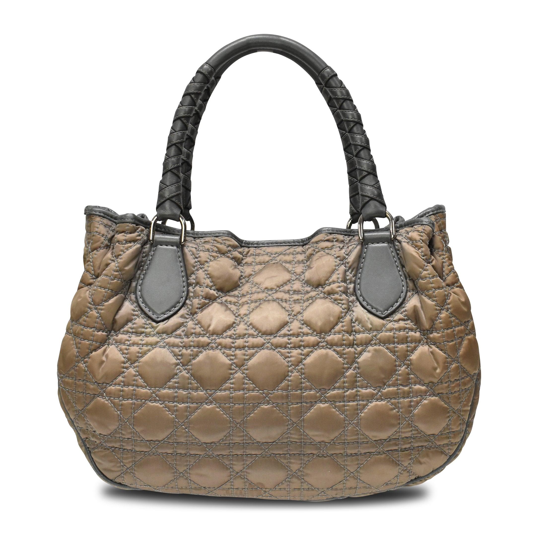 Christian Dior 'Cannage Nylon Hobo Bag'