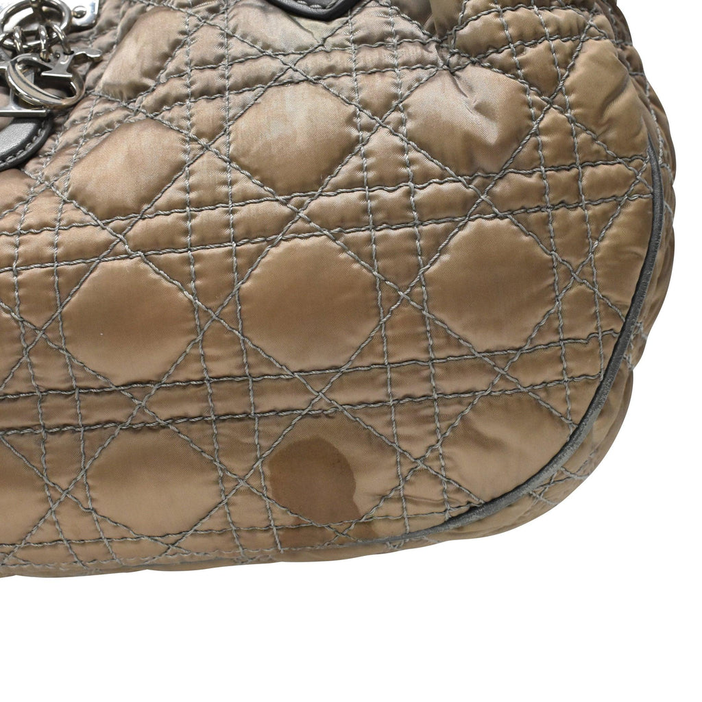 Christian Dior 'Cannage Nylon Hobo Bag'