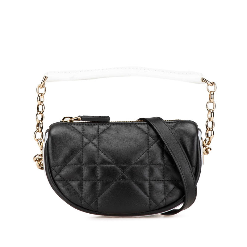 Dior Dior Vibe Cannage Leather 2way Bag