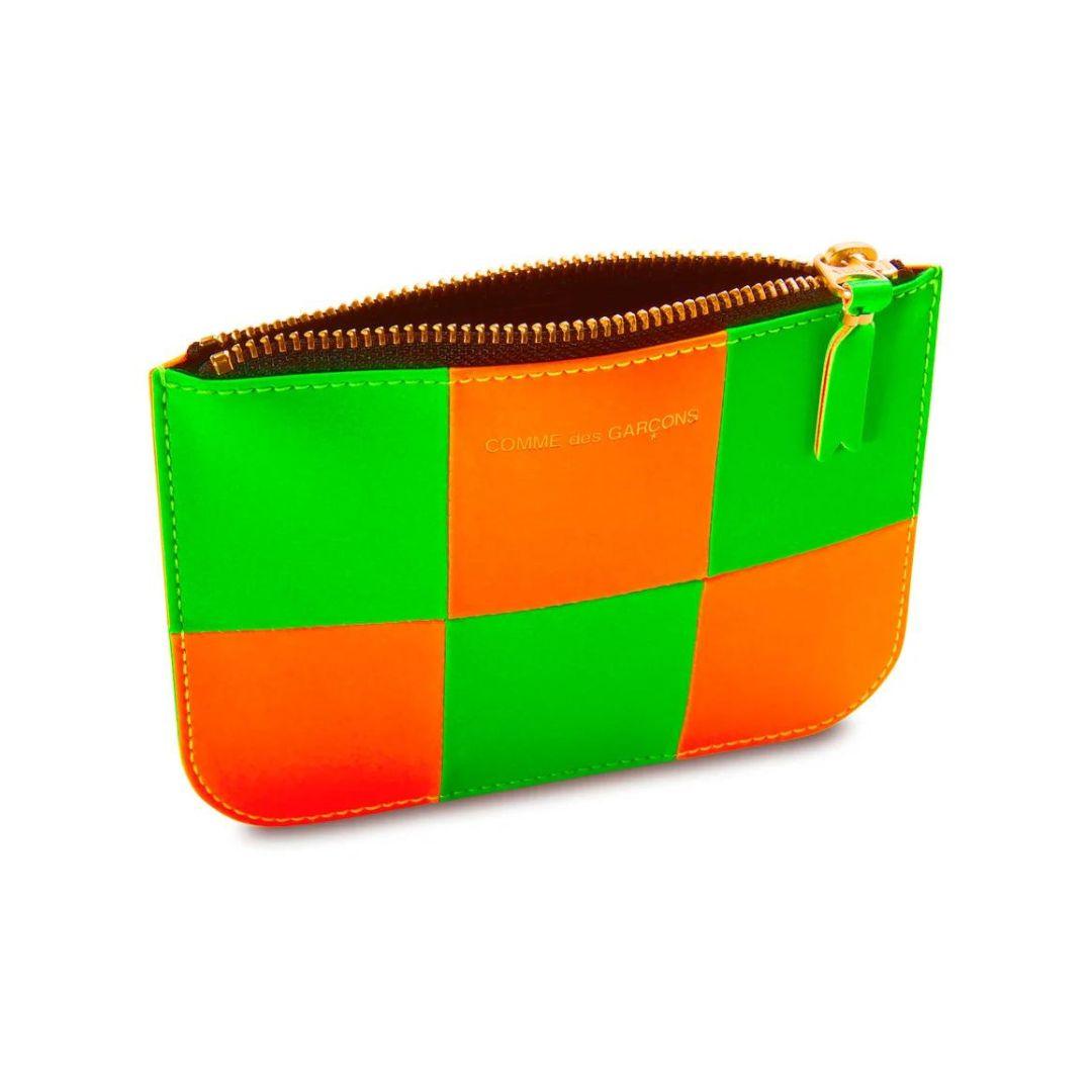 Comme Des Garcons 'Fluo Squares' Pouch