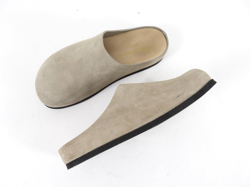 Common Projects Taupe Suede Flat Slippers - 38 (fits 37 / 7)