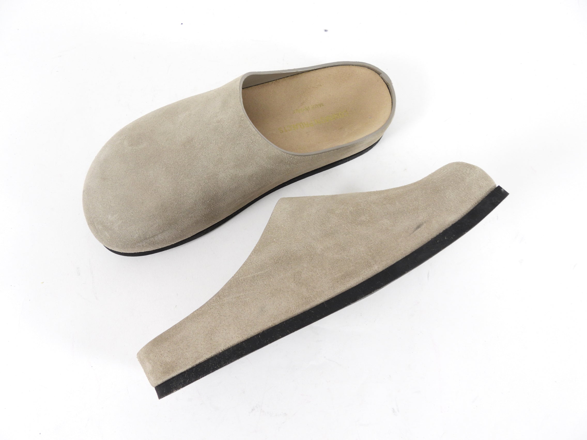 Common Projects Taupe Suede Flat Slippers - 38 (fits 37 / 7)