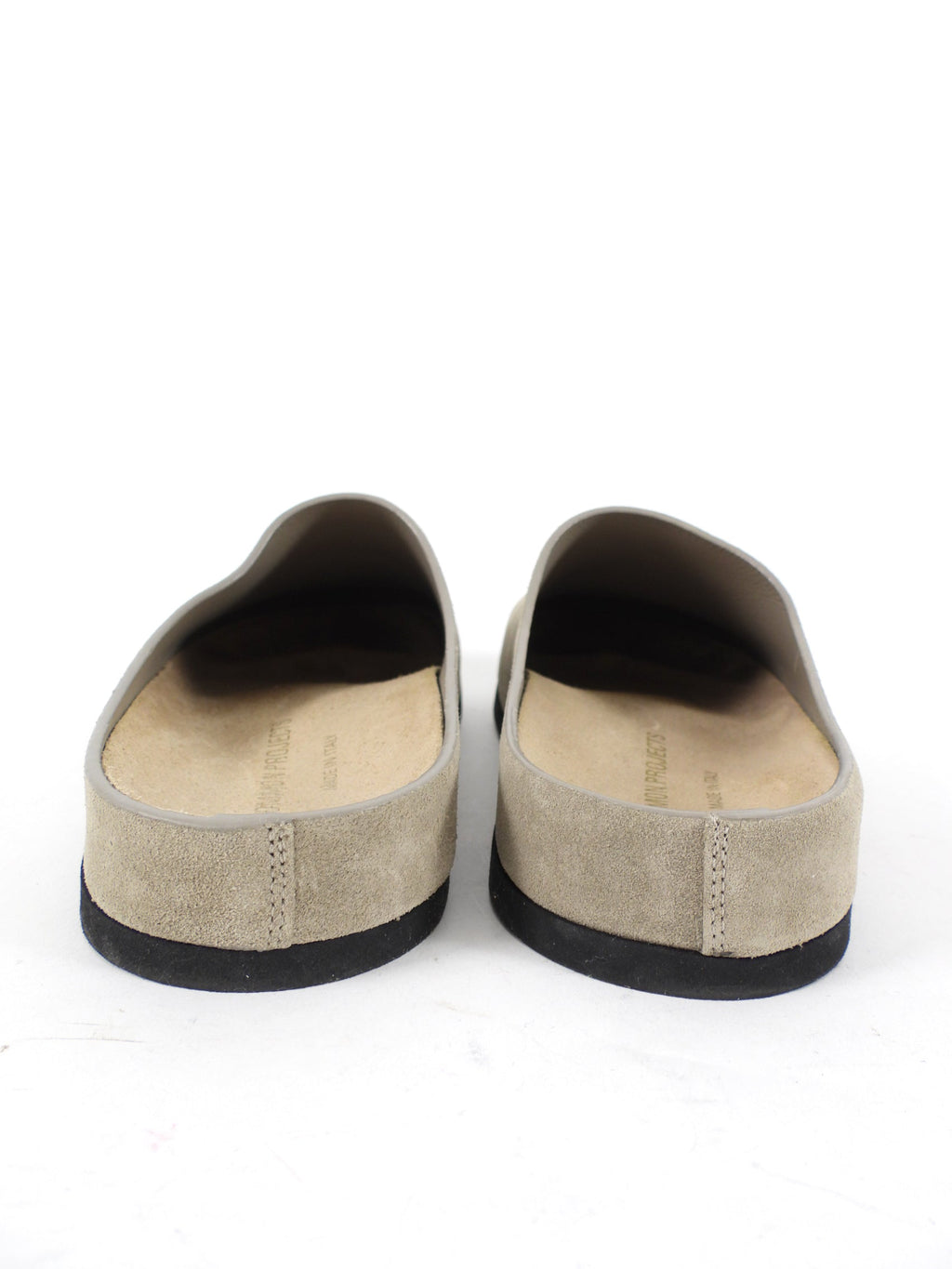 Common Projects Taupe Suede Flat Slippers - 38 (fits 37 / 7)