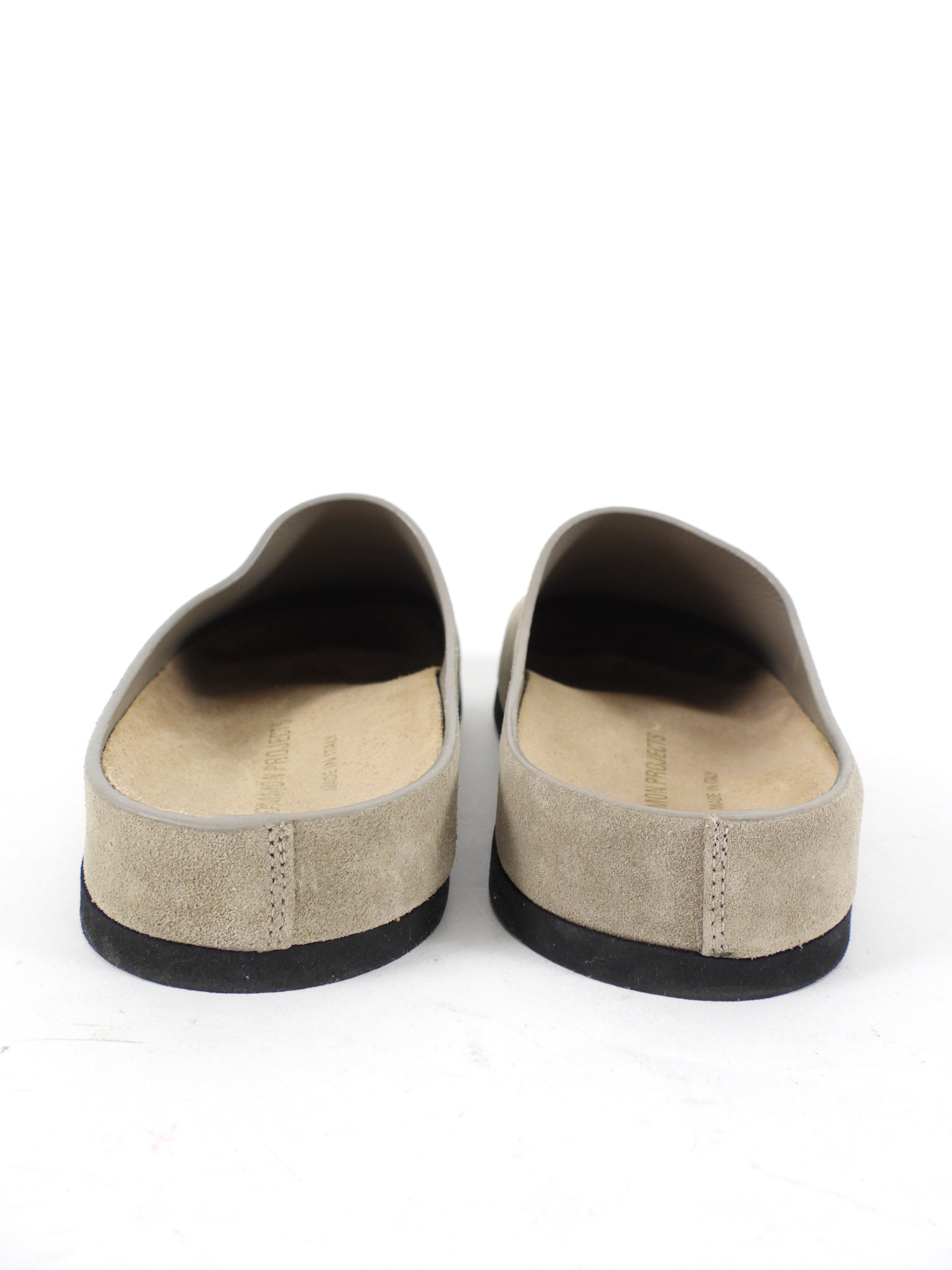 Common Projects Taupe Suede Flat Slippers - 38 (fits 37 / 7)