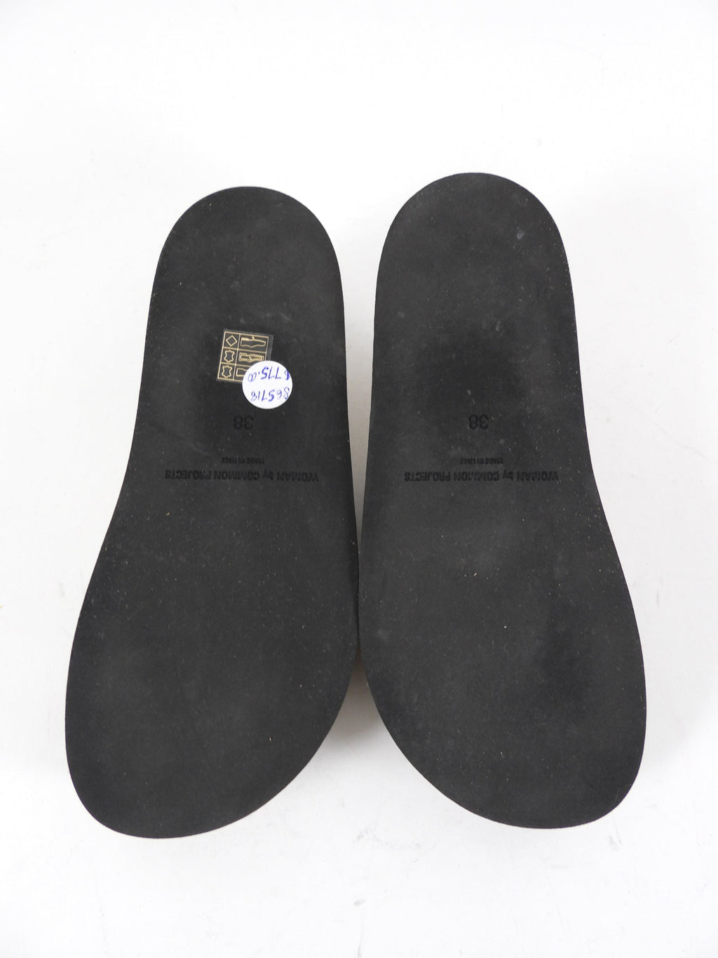 Common Projects Taupe Suede Flat Slippers - 38 (fits 37 / 7)