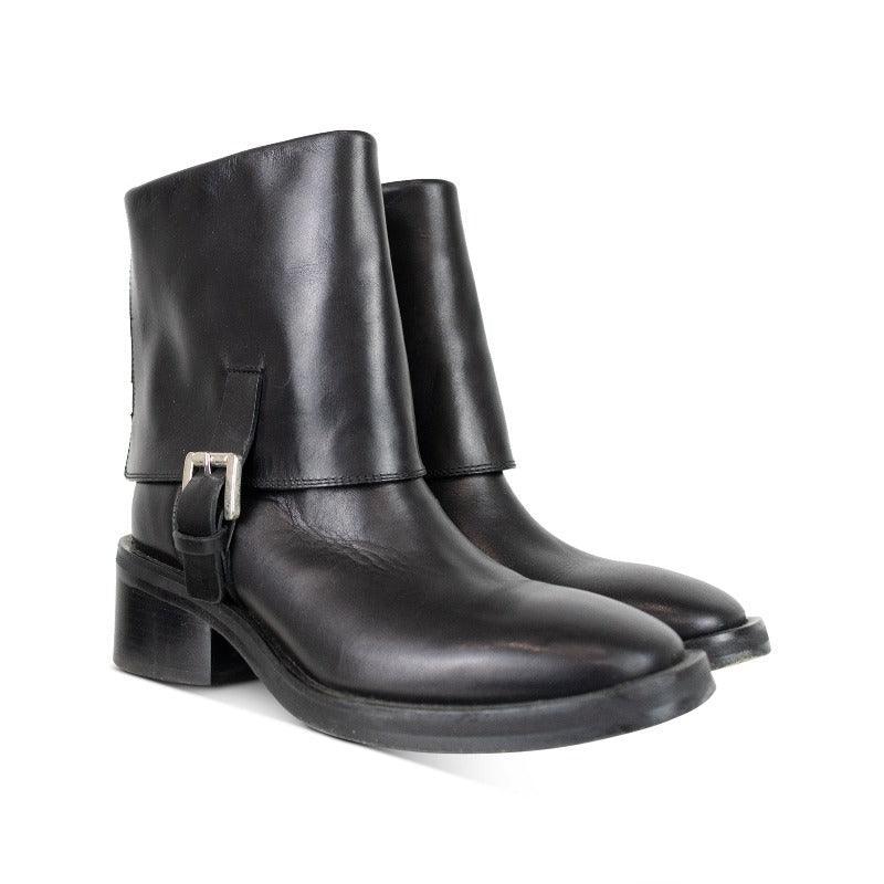 Costume National Foldover Boots - Women's 36