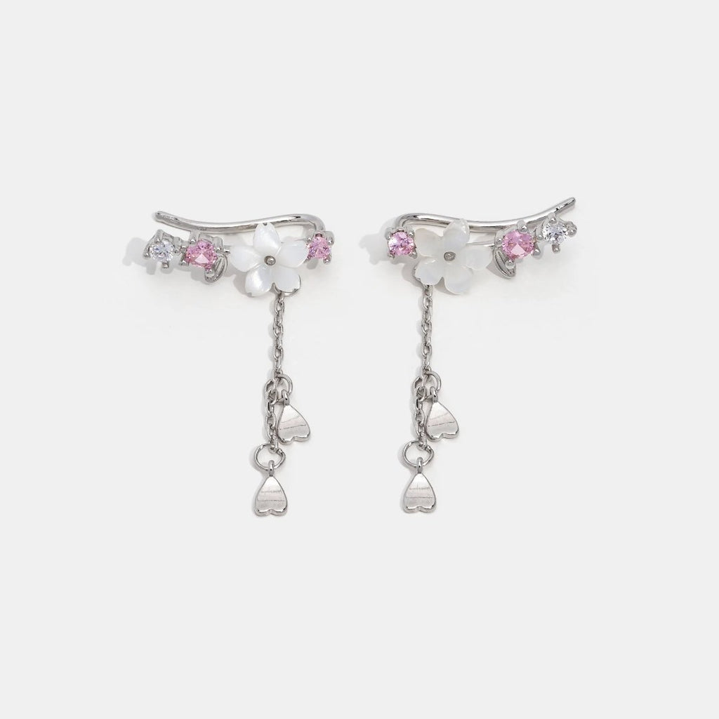 Crystal Cherry Blossom Earrings