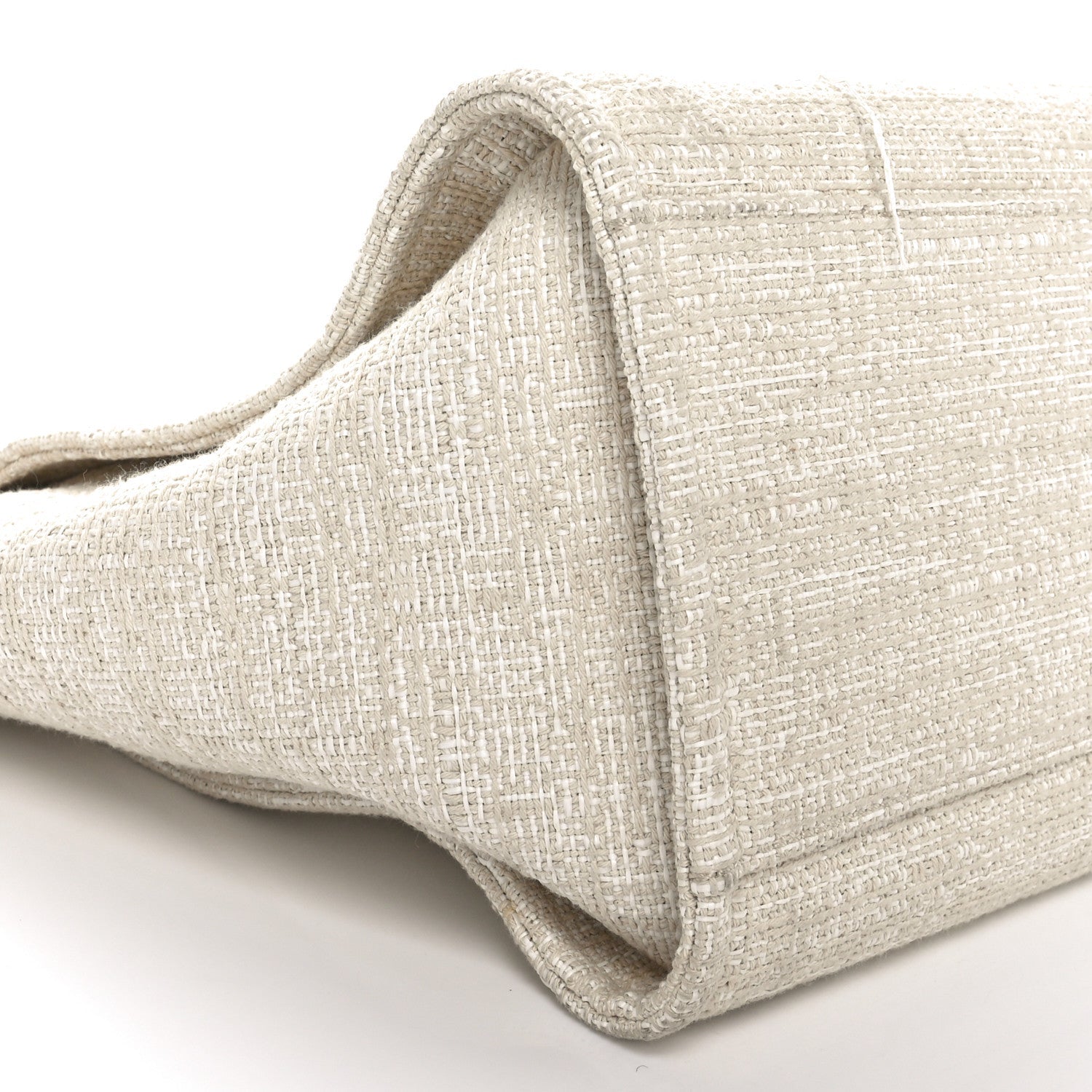 Canvas Medium Deauville Tote Light Beige