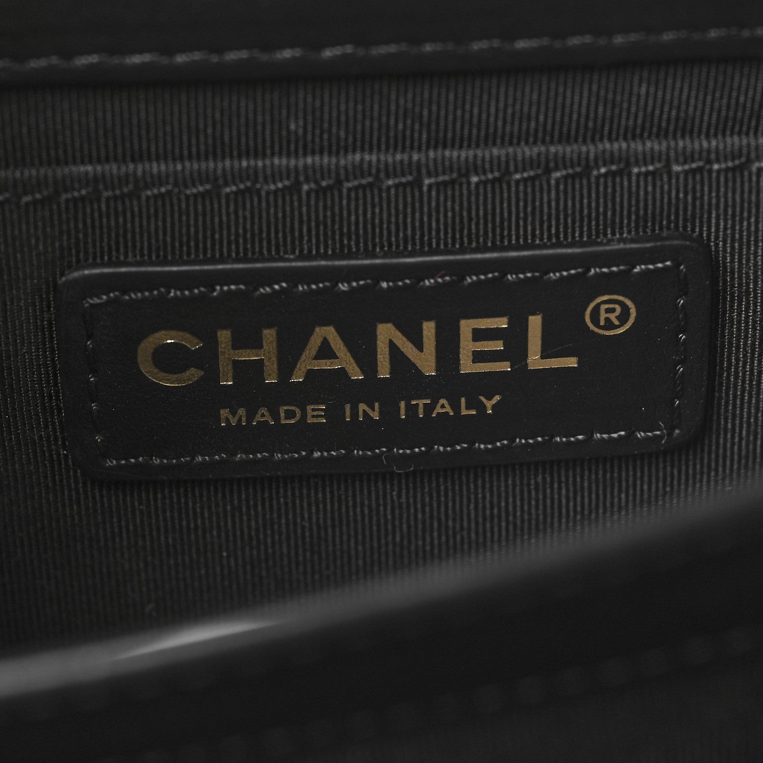 Lambskin Quilted CC Chain Flap Black