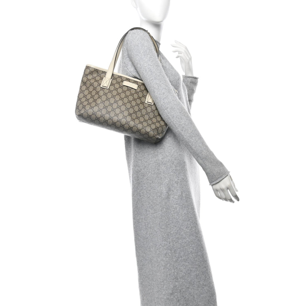 GG Supreme Small Joy Tote White