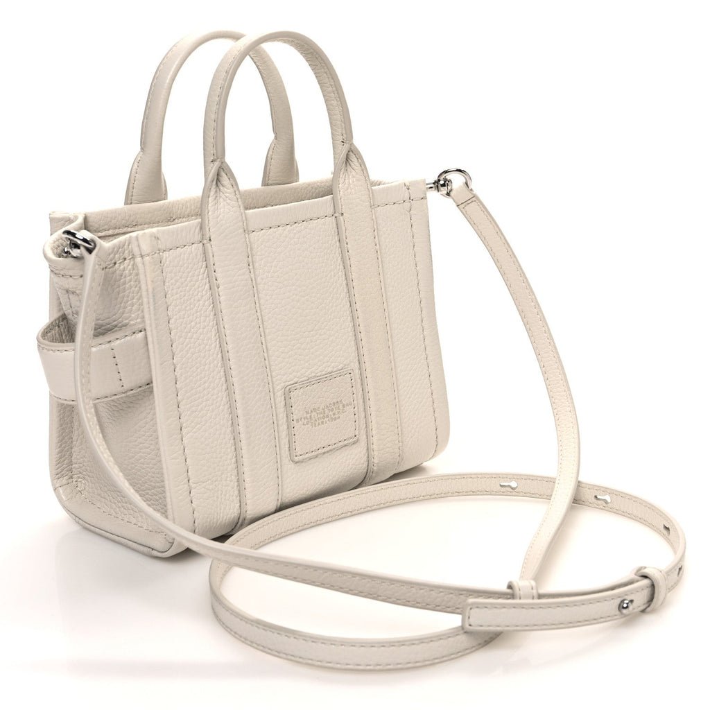 Grained Calfskin Mini The Tote Bag Cotton