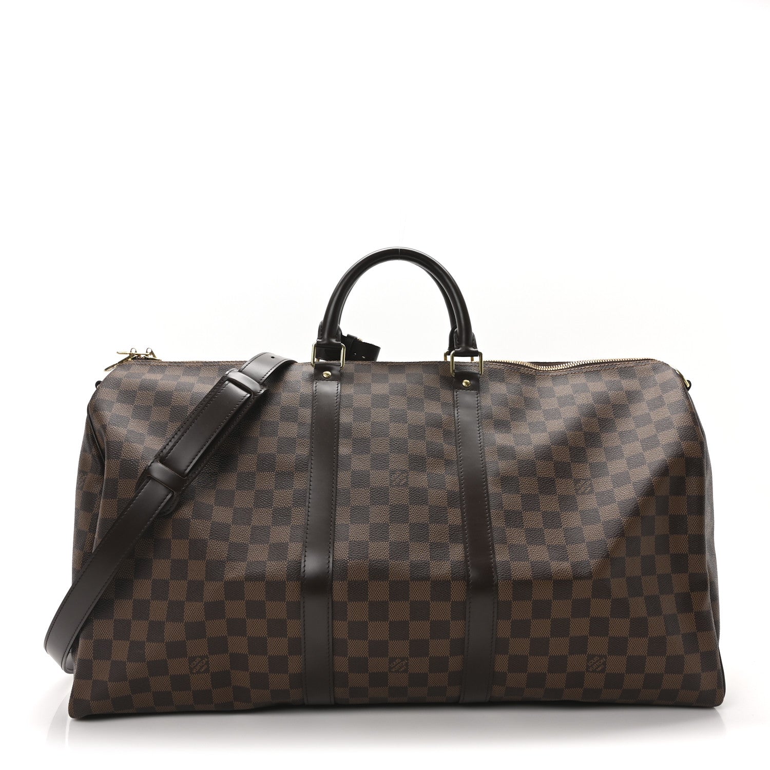 Damier Ebene Keepall Bandouliere 55