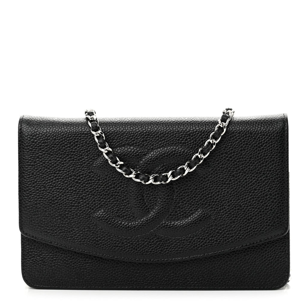Caviar Timeless CC Wallet on Chain WOC Black