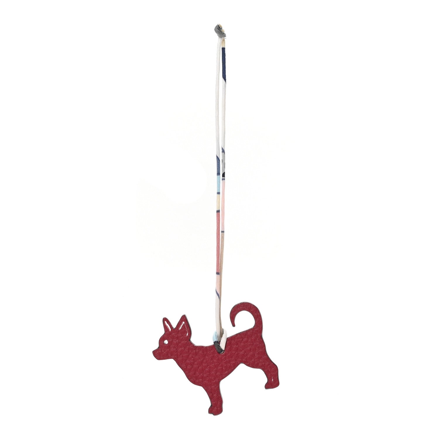 Togo Chevre Petit H Chihuahua Bag Charm