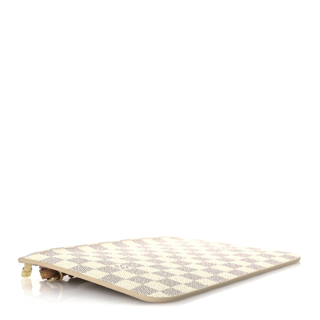 Damier Azur Neverfull MM GM Pochette Rose Ballerine