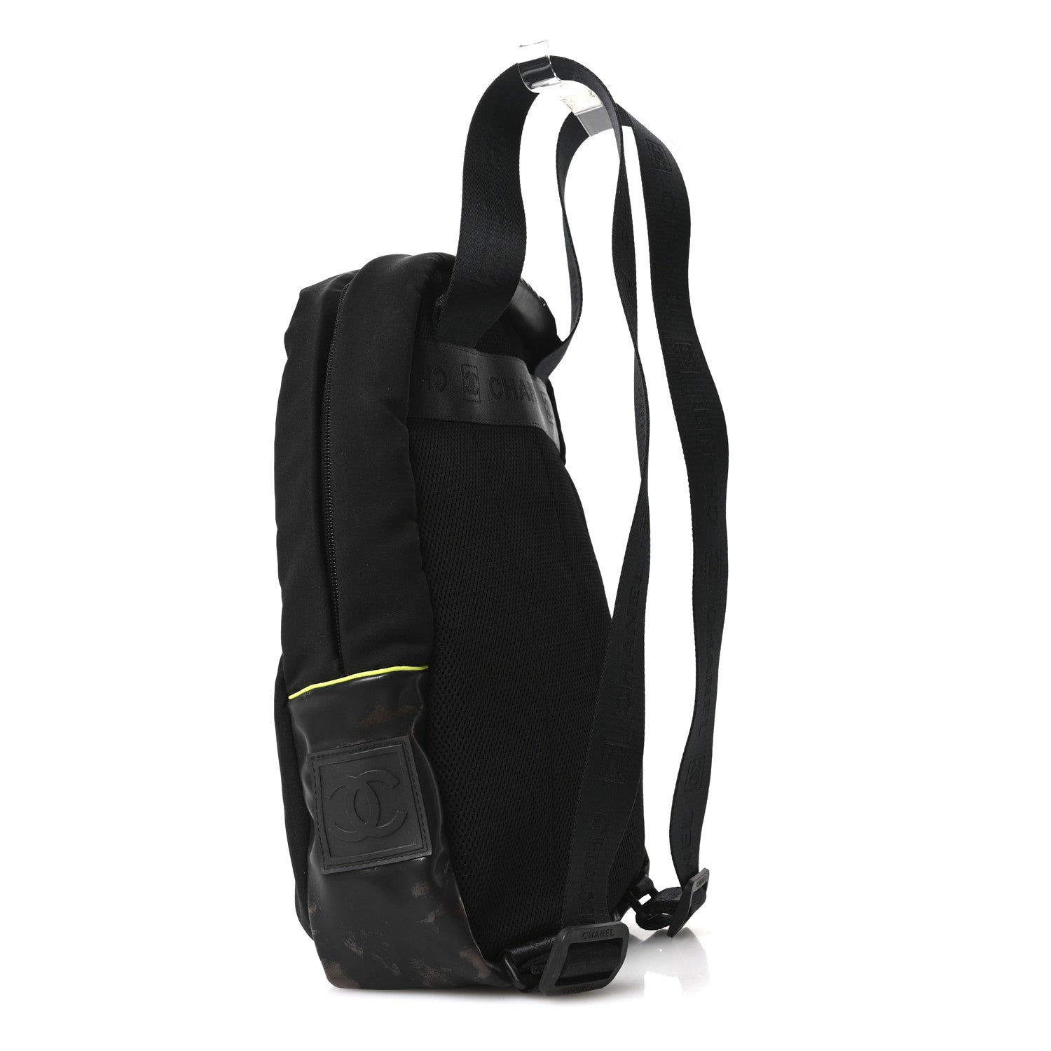 Nylon Sports Backpack Black
