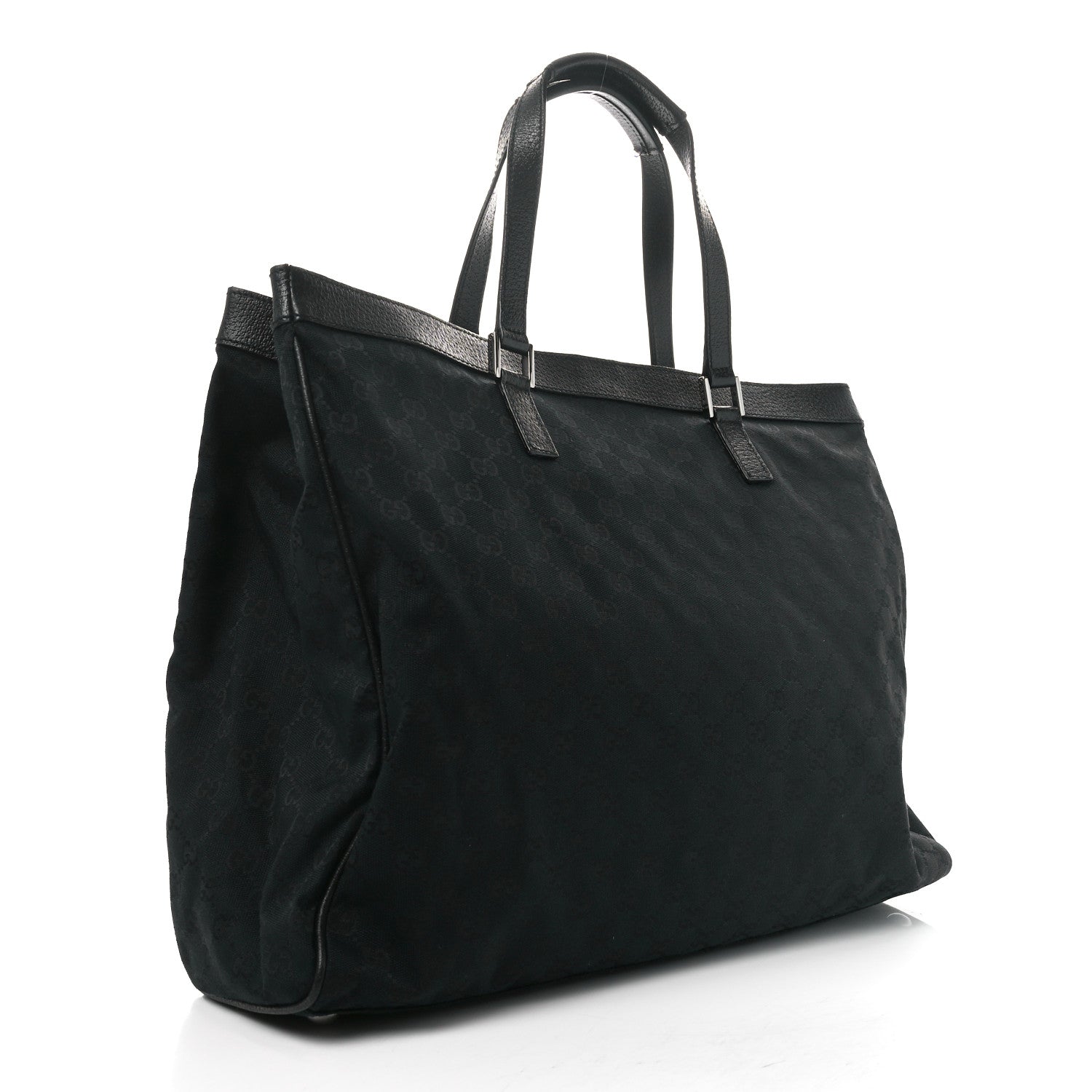 Soft GG Supreme Monogram Tote Black