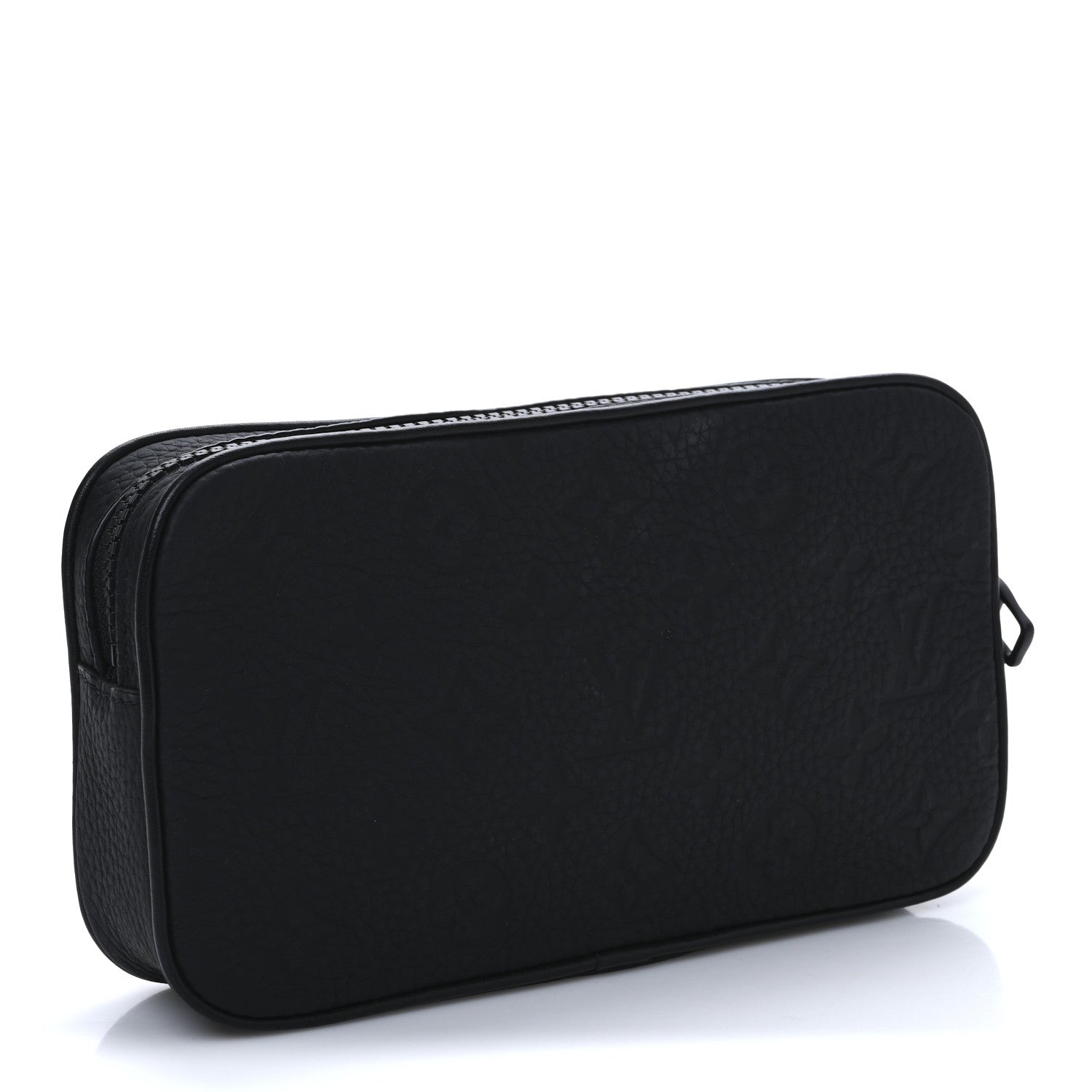 Taurillon Monogram Uniformes Solar Ray Soft Pochette Volga Black