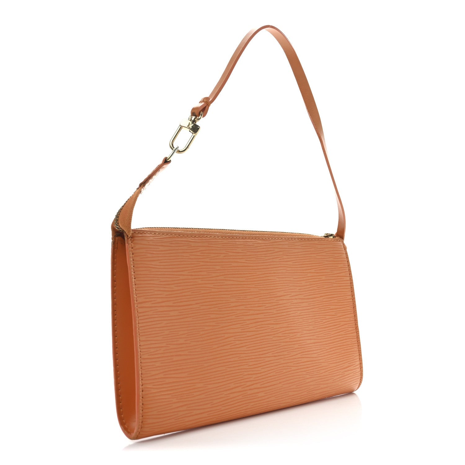 Epi Pochette Accessories 24 Mandarin