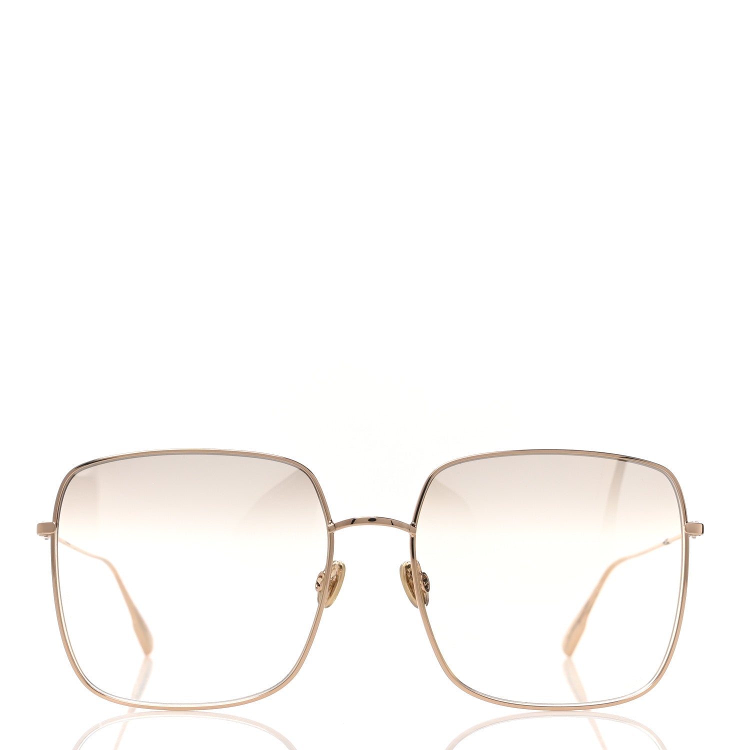 Metal Diorstellaire 1 Sunglasses Gold