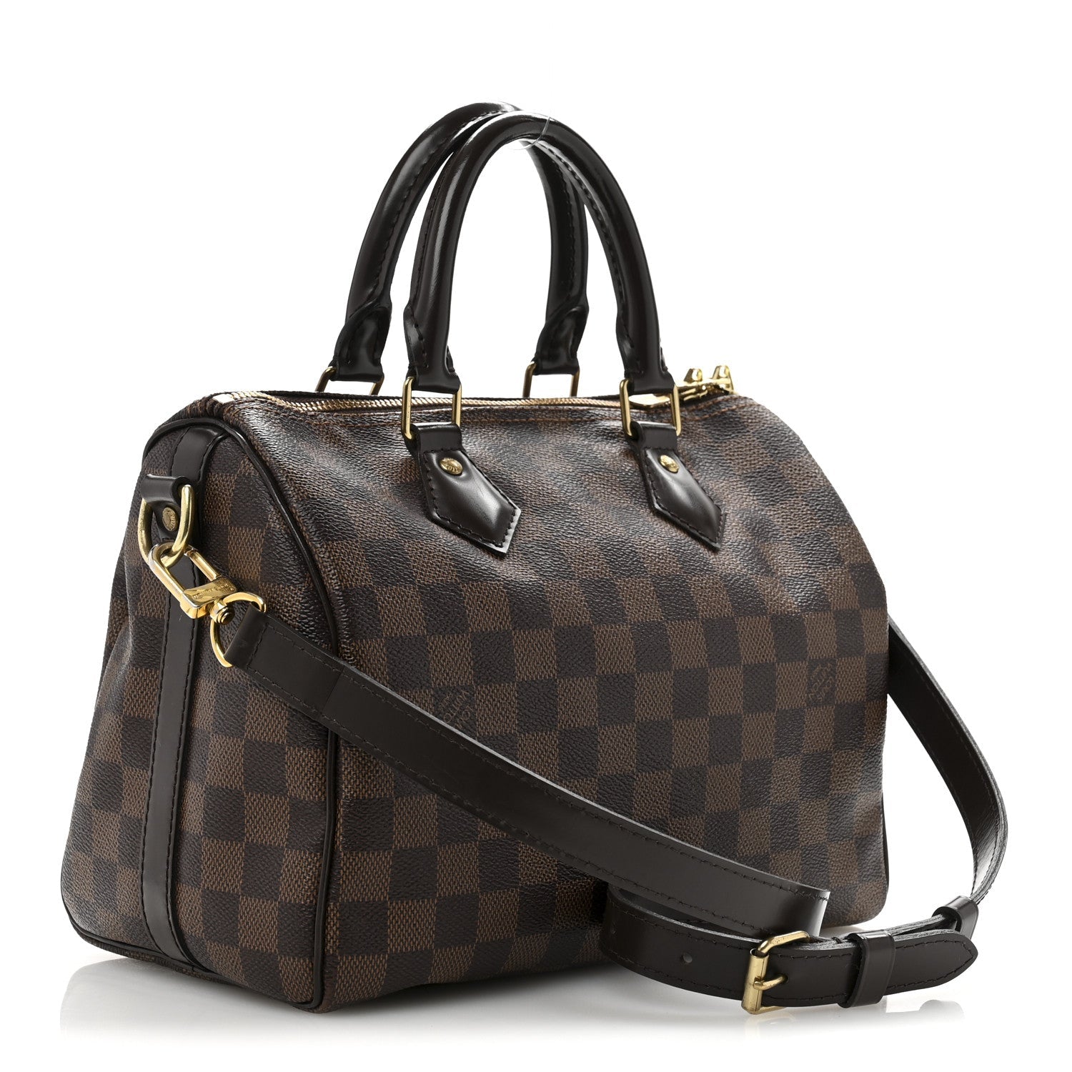 Damier Ebene Speedy Bandouliere 25