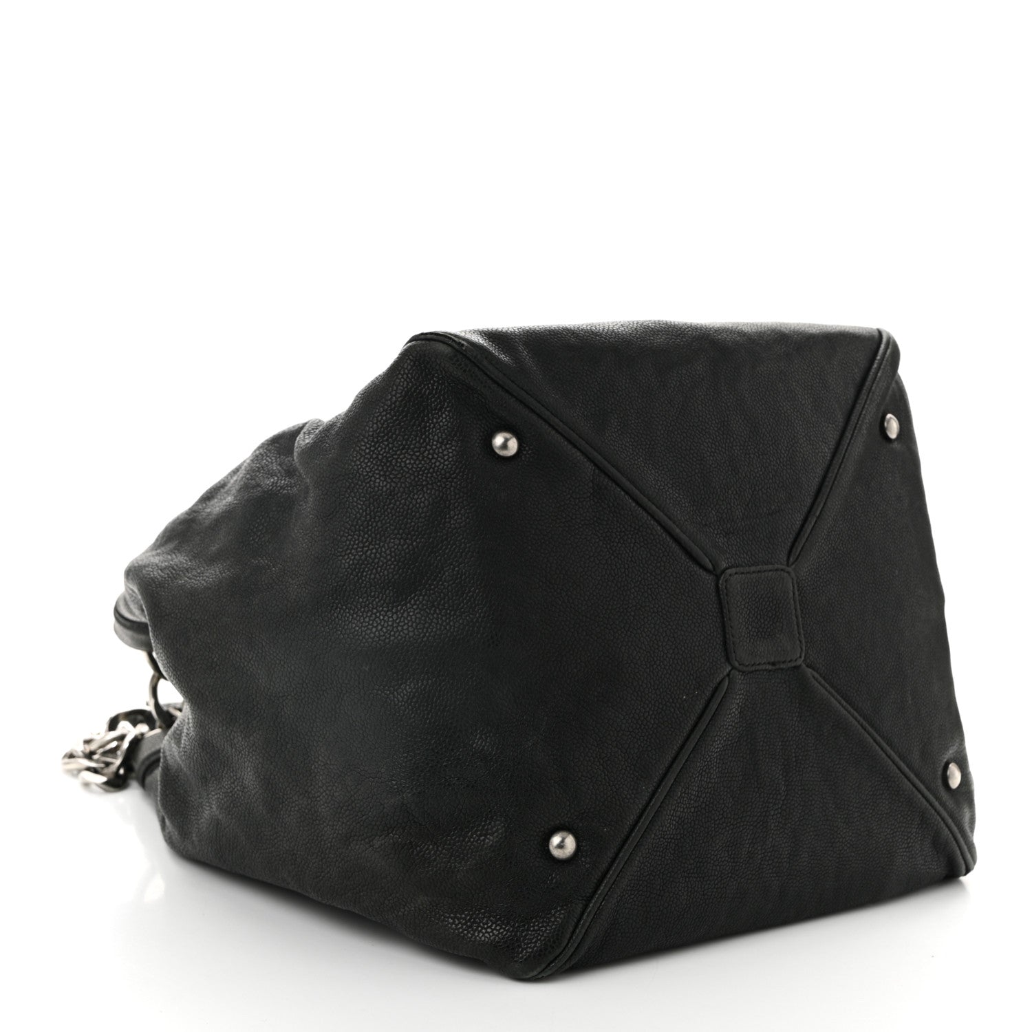 Caviar CC Shoulder Bag Black