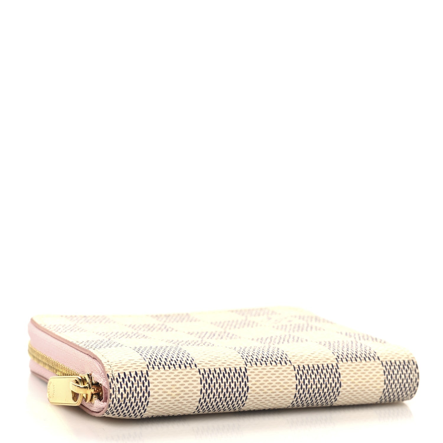Damier Azur Zippy Coin Purse Rose Ballerine