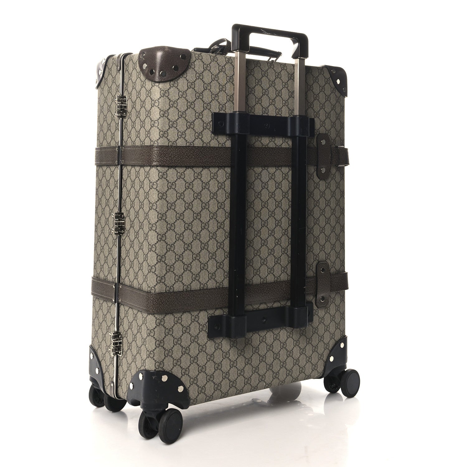 Supreme Monogram Globe-Trotter Carry-On Brown