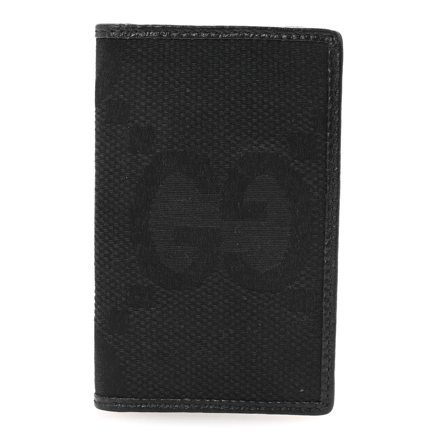 Canvas Monogram Jumbo GG Textured Dollar Calfskin  Case Black
