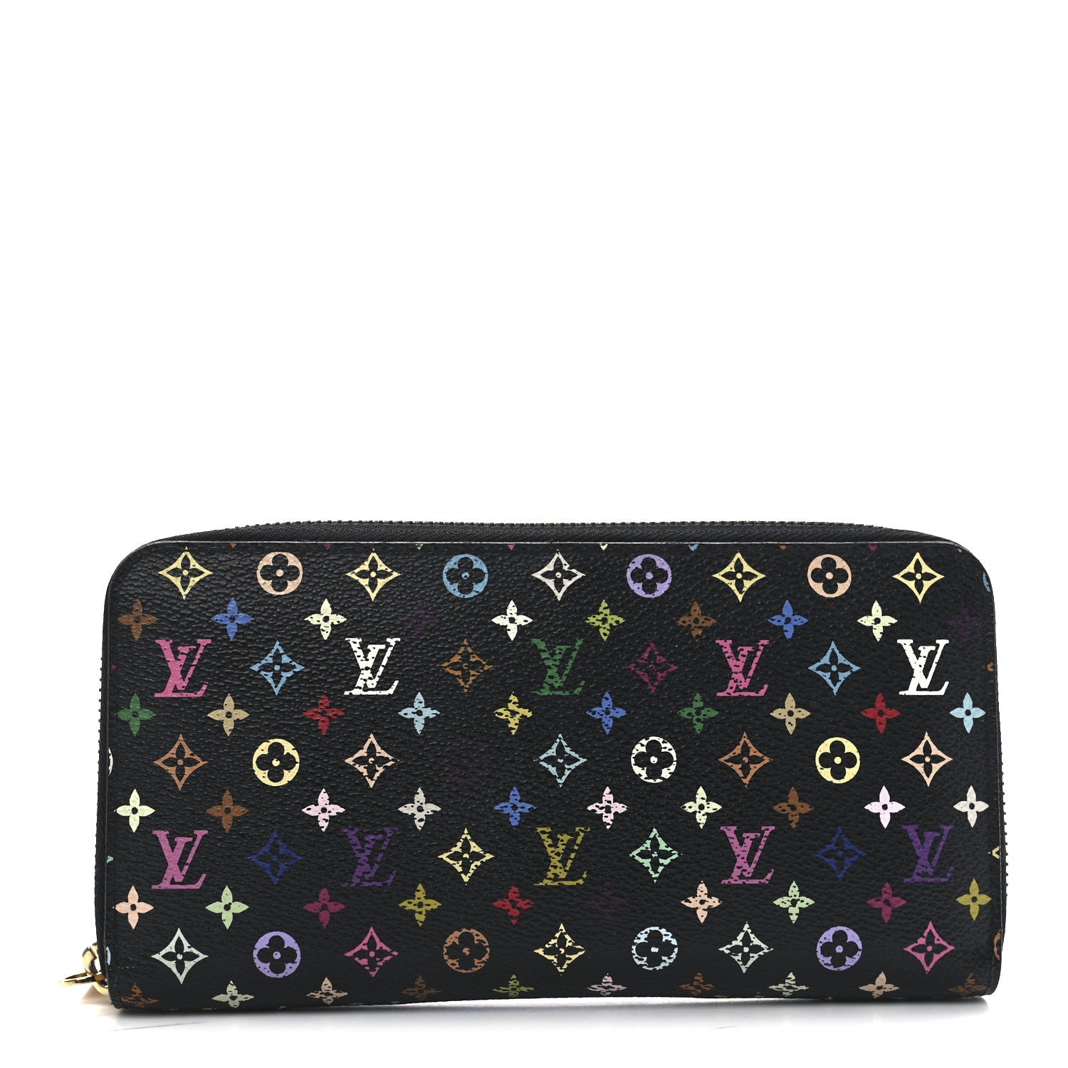Monogram Multicolor Zippy Wallet Black Grenade