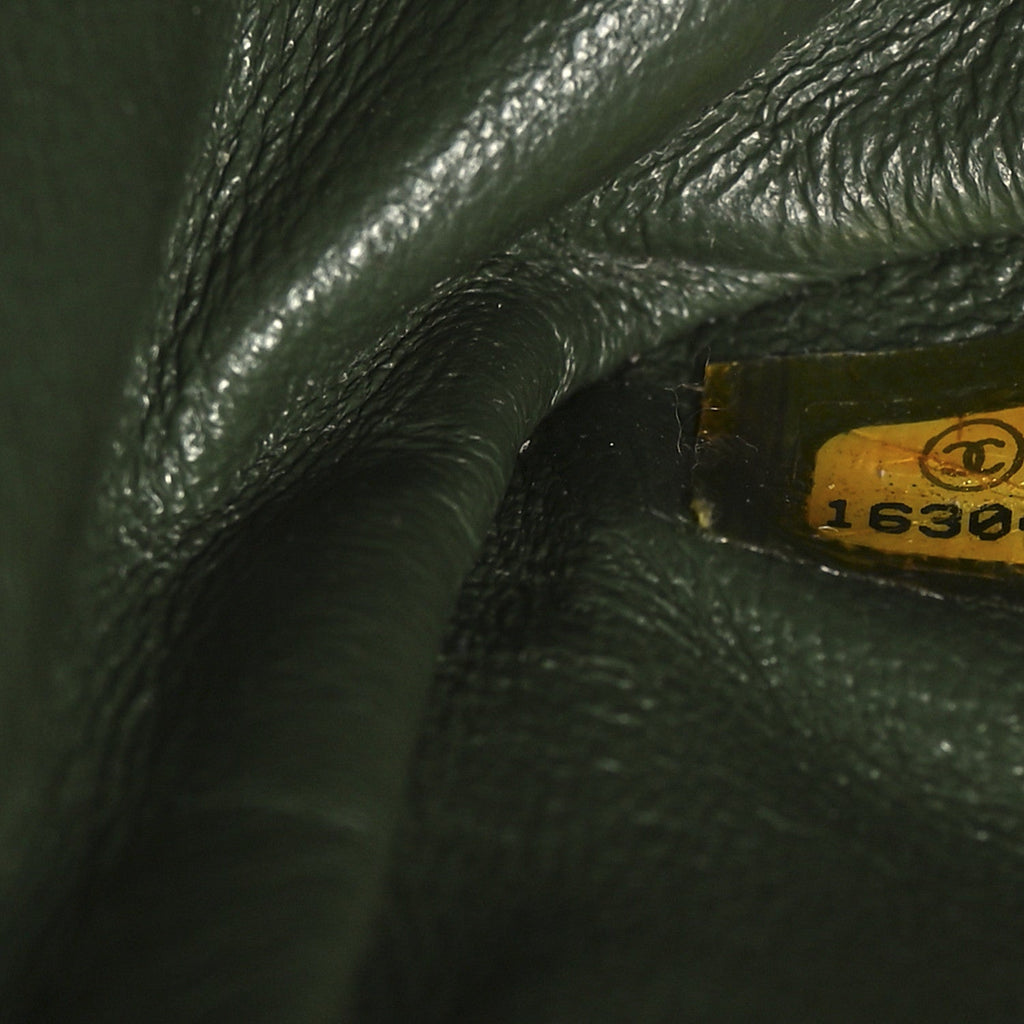 Canvas Quilted 2.55 Reissue 227 Flap Green