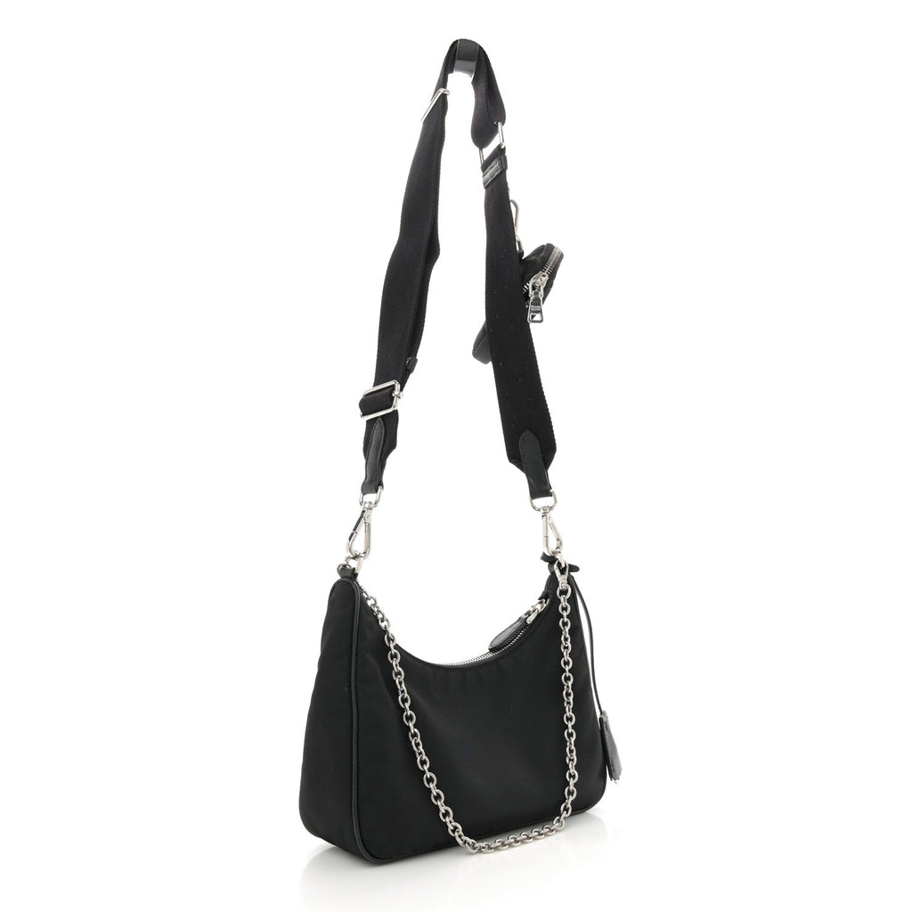 Nylon Re-Edition 2005 Shoulder Bag Black