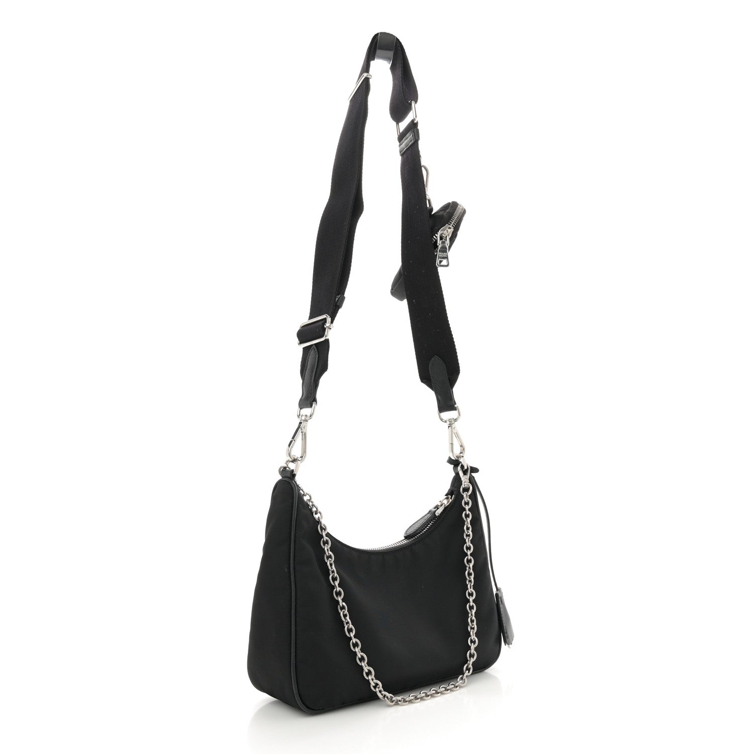 Nylon Re-Edition 2005 Shoulder Bag Black