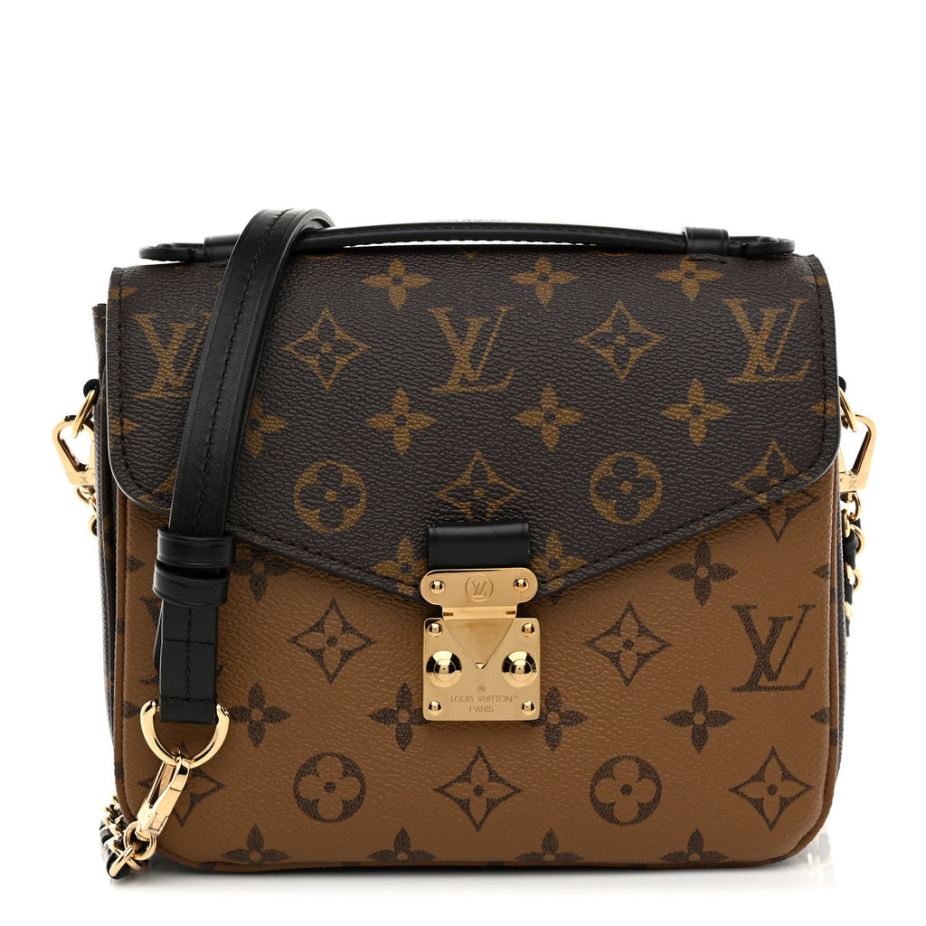 Reverse Monogram Pochette Metis Backpack