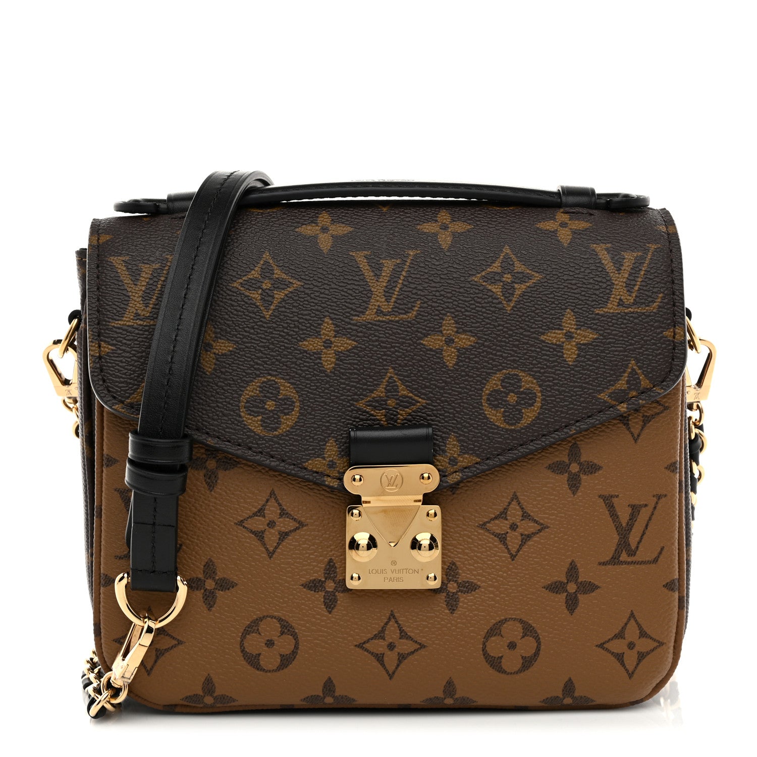 Reverse Monogram Pochette Metis Backpack