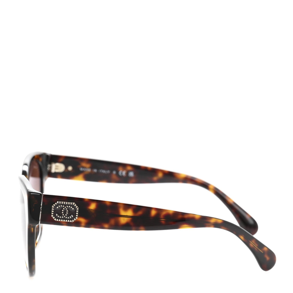 Acetate Enamel Sunglasses 5477-A Tortoise