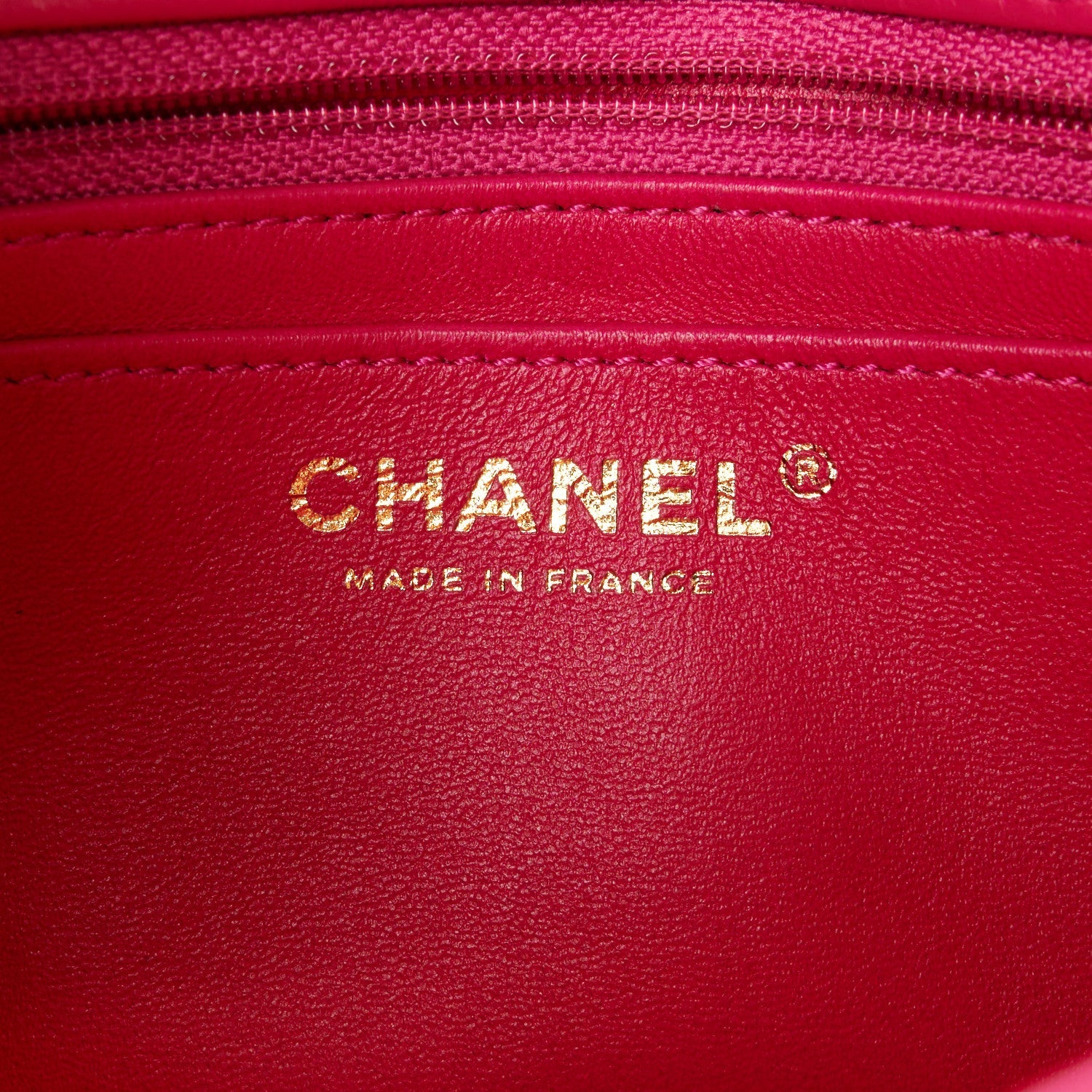 Aged Calfskin Quilted 2.55 Reissue Mini Flap Fuchsia